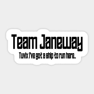 Team Janeway Sticker